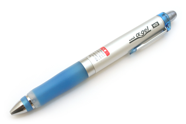 Uni Alpha Gel Hd Ballpoint Pen 07 Mm Royal Blue Grip