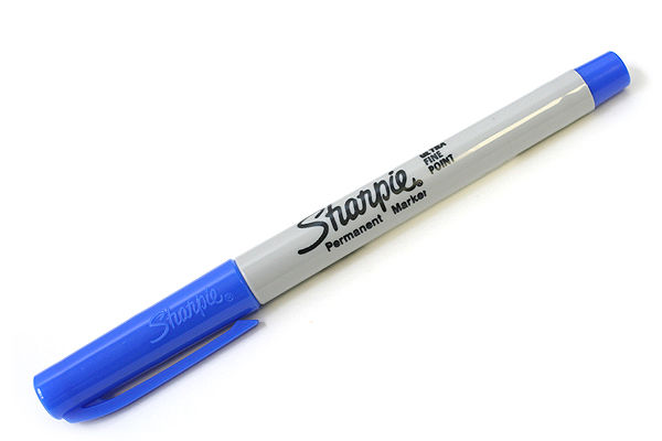 Sharpie ultra fine point blue Clearance