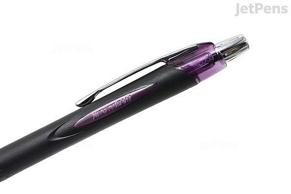 Uni-ball Jetstream RT BLX Ballpoint Pen - 1.0 mm - Purple Black