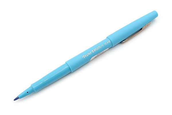 Paper mate flair pens blue Clearance