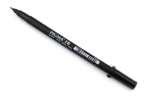 Sakura Pigma Professional Brush Pen - Fine - Black - JetPens.com Sakura Pigma Professional Brush Pen - Fine - Black - JetPens.com