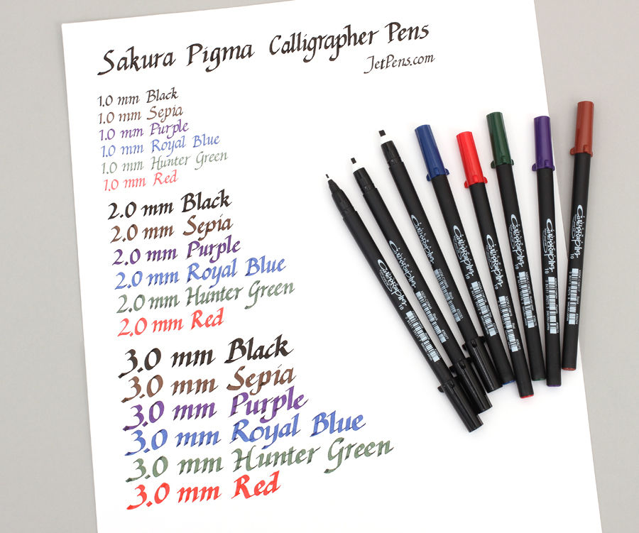 Sakura pigma calligrapher pens Clearance