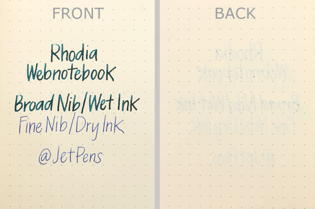 Rhodia Webnotebook Writing Sample