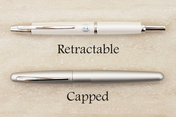 Retractable vs capped fountain pen