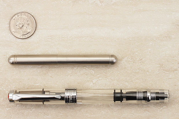 Fountain pen size comparison