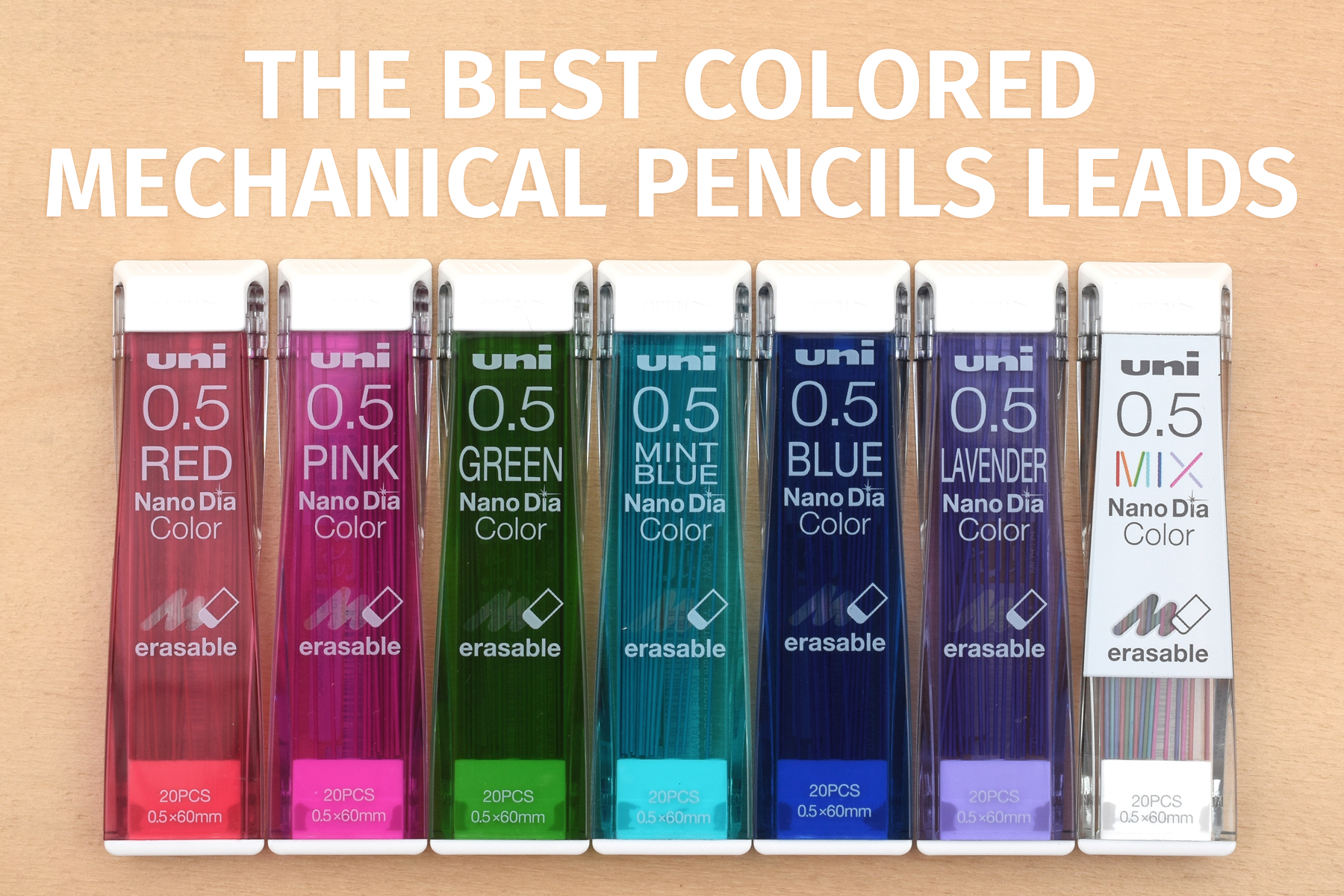 Guide to Colored Mechanical Pencil Leads