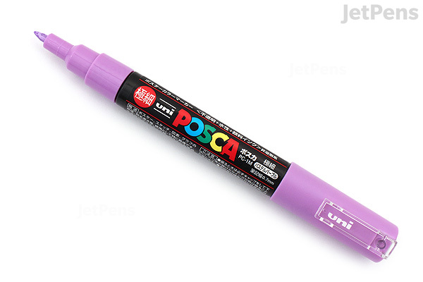 Uni Posca Paint Marker PC-1M - Pastel Purple - Extra Fine Point