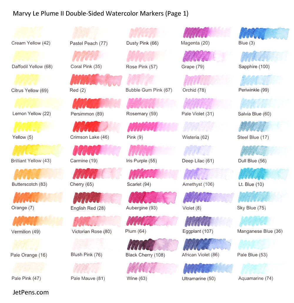 Marvy le plume ii markers Clearance