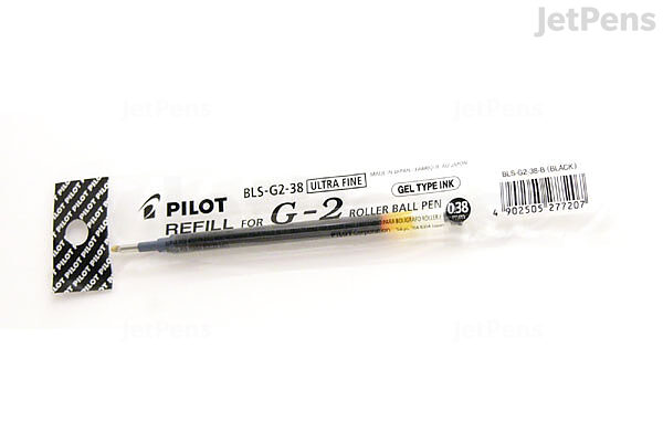 Pilot G-tec-c Ultra Fine Point Gel Pens - Ultra Fine Pen Point - 0 38 Mm  Pen Point Size - Black