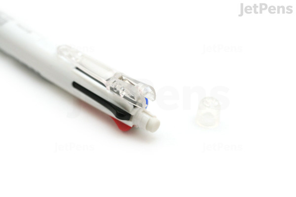 Zebra Clip On 4 Color 0 7 Mm Ballpoint Multi Pen 0 5 Mm Pencil White Body Jetpens