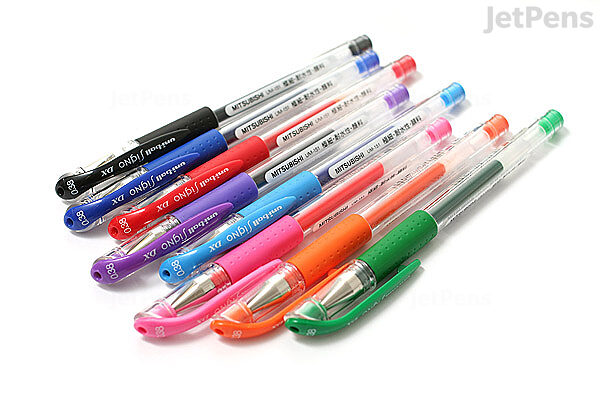 Uni Ball Signo Um 151 Gel Pen 0 38 Mm 8 Color Set Jetpens Uni Ball Signo Um 151 Gel Pen 0 38 Mm 8 Color Set Jetpens