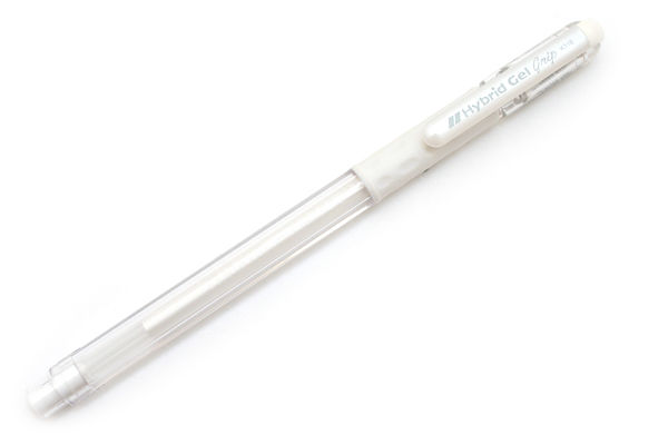 Pentel hybrid gel grip white Clearance