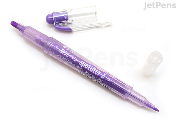 Kuretake Brush High-Lite Quick C+ Highlighter Pen - Light Blue