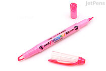 Uni Propus Window Double-Sided Highlighter - 4.0 mm / 0.6 mm - Pink - UNI PUS102T.13
