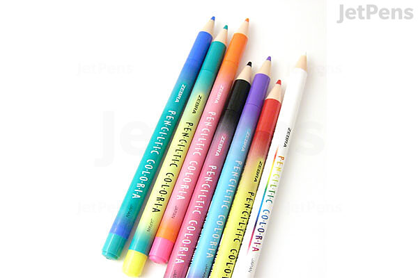 Zebra Coloria Color Changing Pen - 7 Color Set - ZEBRA WE1-7C