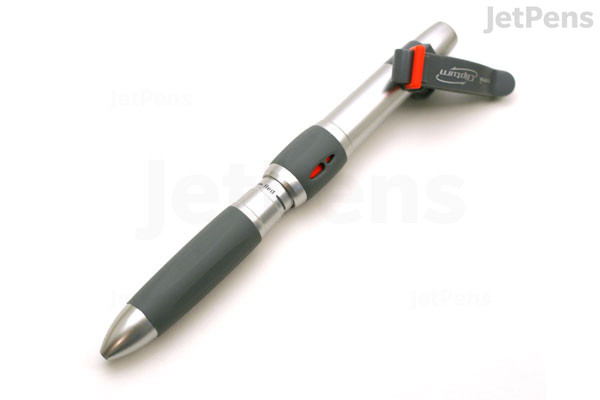 Uni Clipturn 2 Color Multi Pen Pencil Grey Body Jetpens Uni Clipturn 2 Color Multi Pen Pencil Grey Body Jetpens