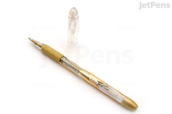 Pentel - Sunburst Metallic Gel Pen - Gold