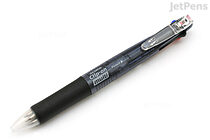 Zebra Clip-On 4 Color 0.7 mm Ballpoint Multi Pen + 0.5 mm Pencil - Black Body - ZEBRA B4SA1-BK