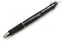 Zebra Clip-On 1000 4 Color 0.7 mm Ballpoint Multi Pen + 0.5 mm Pencil - Black Body - ZEBRA B4SA2-BK