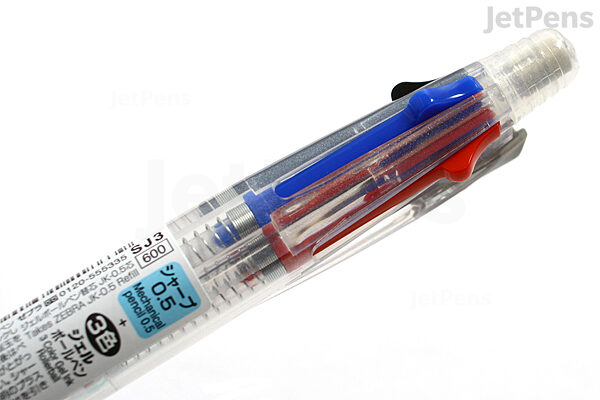 Zebra Sarasa 3 S 3 Color 0 5 Mm Gel Ink Multi Pen 0 5 Mm Pencil Transparent Body Jetpens