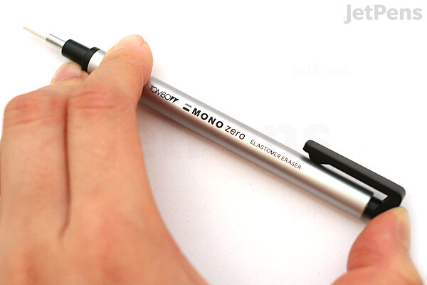 Tombow MONO Zero Eraser, Round 2.3mm, 1-Pack. Precision Tip Pen-Style Eraser