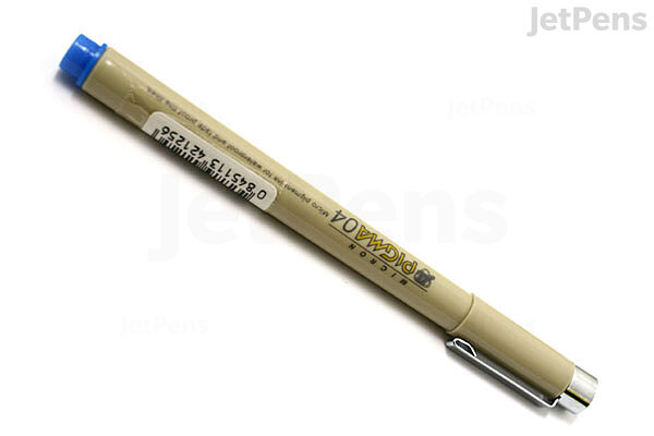 hypotheek beton jury Sakura Pigma Micron Pen - Size 04 - 0.4 mm - Blue | JetPens