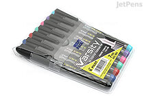 Pilot Varsity Disposable Fountain Pen - 7 Color Pack - Medium Nib - PILOT SV4C7001-P