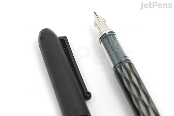Pilot® Varsity Disposable Fountain Pen, Medium Point, Black Barrel, Black  Ink