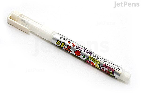 Dong-A Popcorn Puffy Paint Special Liquid Ink Pen - White