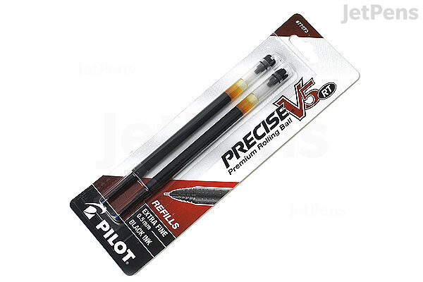 Pilot Precise V5 Premium Rolling Ball Extra Fine Point Pens, Black