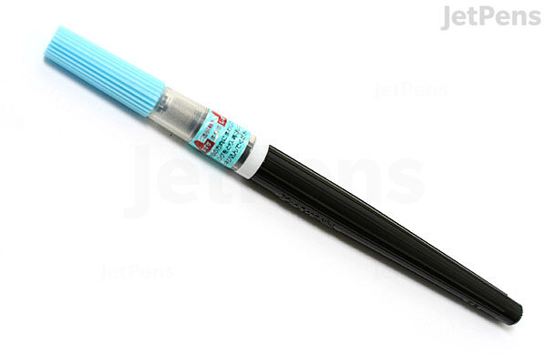 Pentel XFP5F Brush, Ultra Fine Point, Black, 1.6 x 9.1 x 0.6 inches (40 x  230 x 15 mm)