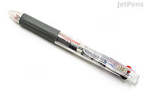 Zebra Sarasa 3 3 Color Gel Multi Pen - 0.5 mm - Clear Body - ZEBRA J3J2-C