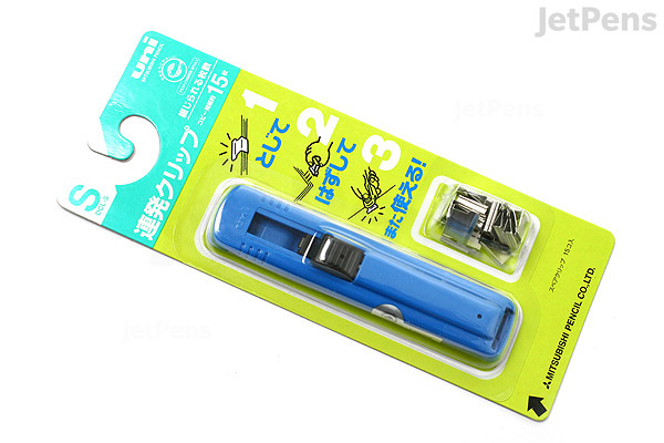 uni paper clipper size