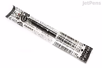 Image of a Zebra JF-0.5 Sarasa gel pen refill in black ink, 0.5 mm tip, packaged in a clear plastic wrapper with printed product information.