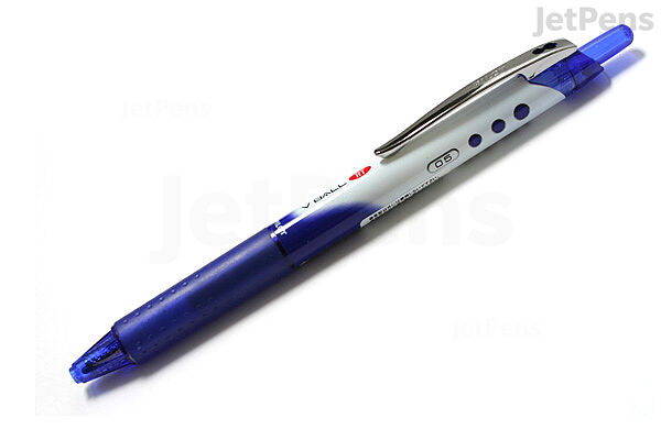 In zoomen Bandiet Zeebrasem Pilot Vball RT Retractable Liquid Ink Pen - 0.5 mm - Blue | JetPens