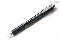 Zebra Clip-On Slim 4 Color 0.7 mm Ballpoint Multi Pen - Black Body - ZEBRA B4A5-BK