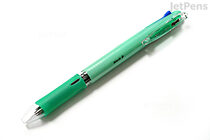 Zebra Clip-On Slim 4 Color 0.7 mm Ballpoint Multi Pen - Pastel Green Body - ZEBRA B4A5-WG