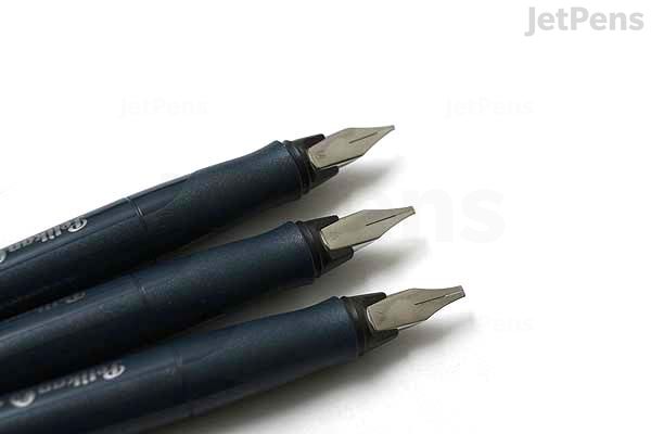 Pelikan Script Italic Calligraphy Pen - 1.0 mm Nib Width - Green Cap ...