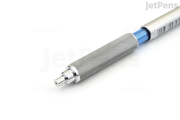 Uni Shift Pipe Lock Drafting Pencil - 0.5 mm - Silver Body with Blue Accent - UNI M51010.26