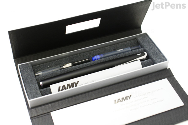 Lamy Studio Fountain Pen - Black - Fine Nib - JetPens.com