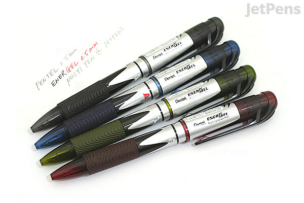 Pentel EnerGel 2 Color 0.5 mm Liquid Gel Ink Multi Pen + 0.5 mm