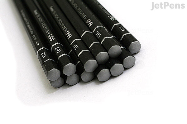 Pentel tokyo Disney Resort Branded Black Polymer 999 2B Pencils