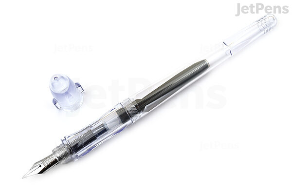 JetPens.com - Pilot Penmanship Fountain Pen - Clear - Extra Fine Nib