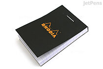 Rhodia Pad No. 10 - 2" x 2.9" - Black - Graph - RHODIA 102009