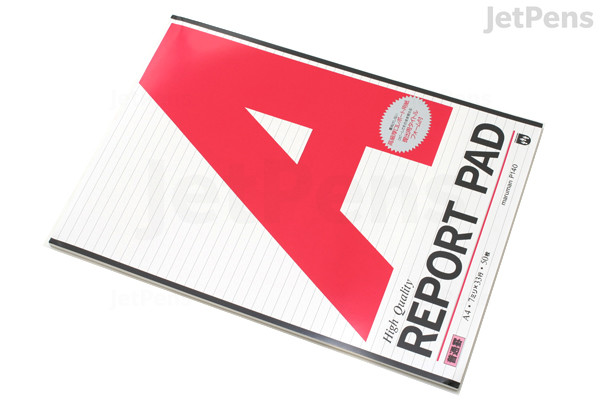 Report Pad A Ruling Japan Maruman Report Pad - A4 (8.3