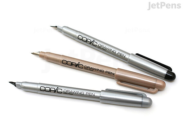 Copic Comic Drawing Pen With Waterproof Ink 0 2 Mm Black Jetpens