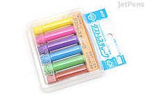 Rikagaku Dustless Chalk - 6 Color Set | JetPens
