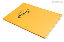 Kokuyo Campus Design Notebook - A4 - 3 mm Graph - Yellow - KOKUYO YOSA-10Y