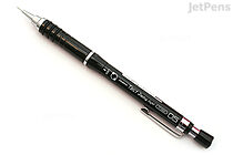 Zebra Tect 2way Light Drafting Pencil - 0.5 mm - Pure Black Body - ZEBRA MA42-PBK