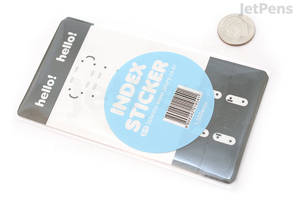 jstory index fun tab stickers rabbit jetpens com